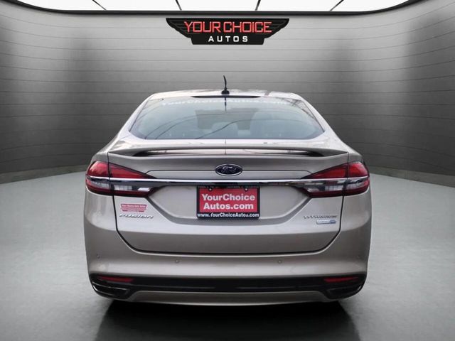 2018 Ford Fusion Titanium AWD - 22932544 - 3