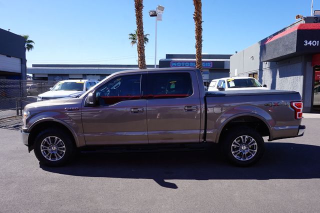 2018 Ford F-150 LARIAT, 4X4, PREMIUM WHEELS, RUNNING BOARDS, NAVIGATION - 22933571 - 2
