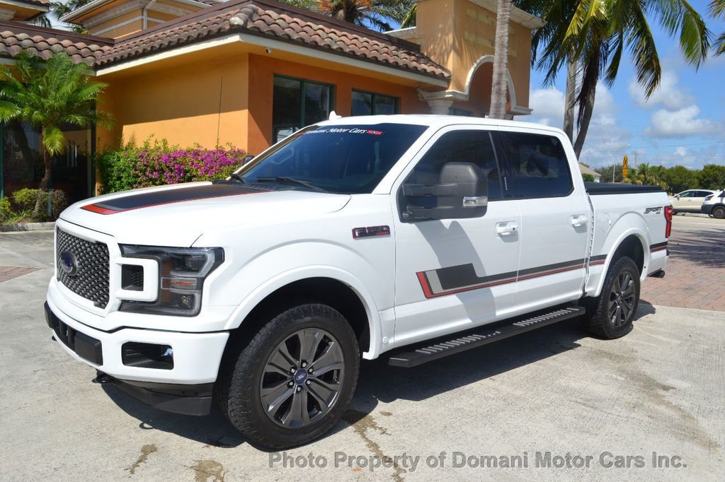 2018 Ford F-150 One Owner 2018 F150 LARIAT SPORT  4WD CREW CAB with 10K Miles  - 19472936 | Video 1