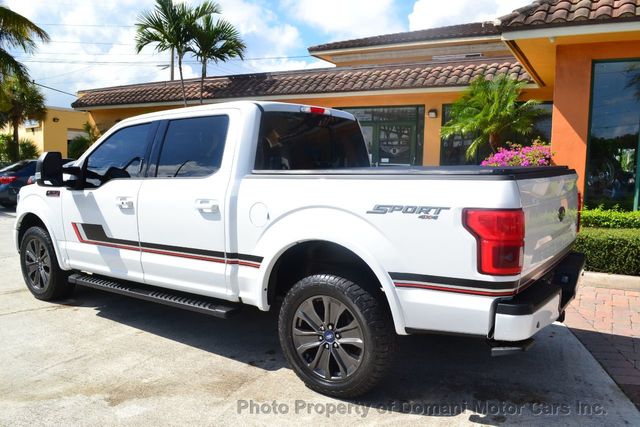 2018 Ford F-150 One Owner 2018 F150 LARIAT SPORT  4WD CREW CAB with 10K Miles  - 19472936 - 10