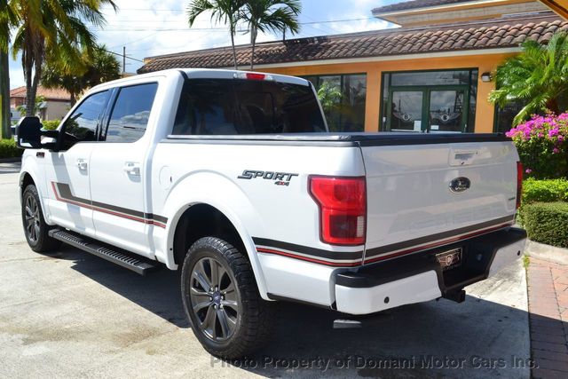 2018 Ford F-150 One Owner 2018 F150 LARIAT SPORT  4WD CREW CAB with 10K Miles  - 19472936 - 12