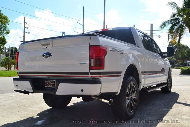 2018 Ford F-150 One Owner 2018 F150 LARIAT SPORT  4WD CREW CAB with 10K Miles  - 19472936 - 24