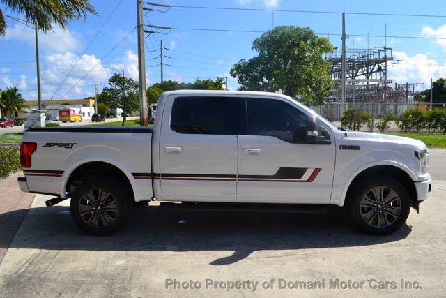 2018 Ford F-150 One Owner 2018 F150 LARIAT SPORT  4WD CREW CAB with 10K Miles  - 19472936 - 27