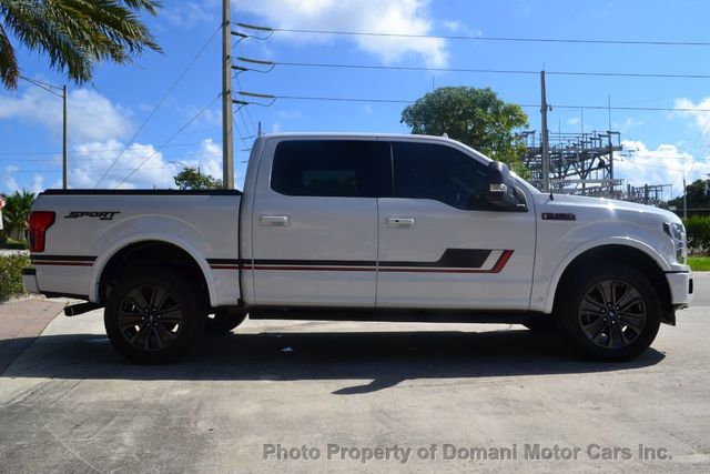 2018 Ford F-150 One Owner 2018 F150 LARIAT SPORT  4WD CREW CAB with 10K Miles  - 19472936 - 28