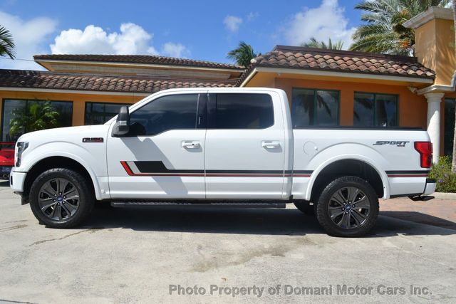 2018 Ford F-150 One Owner 2018 F150 LARIAT SPORT  4WD CREW CAB with 10K Miles  - 19472936 - 8