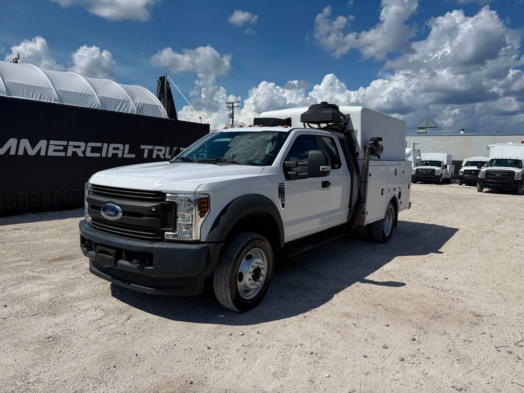 2018 Ford F-450 4X4 Extended Cab Enclosed Service Truck  - 22903588 | Video 1