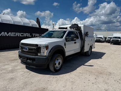 2018 Ford F-450 4X4 Extended Cab Enclosed Service Truck