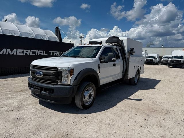 2018 Ford F-450 4X4 Extended Cab Enclosed Service Truck  - 22903588 - 0