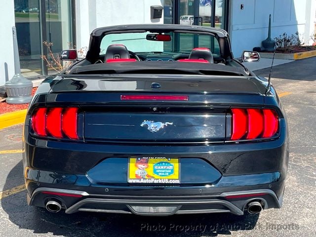 2018 Ford Mustang EcoBoost Premium Convertible - 22315375 - 9