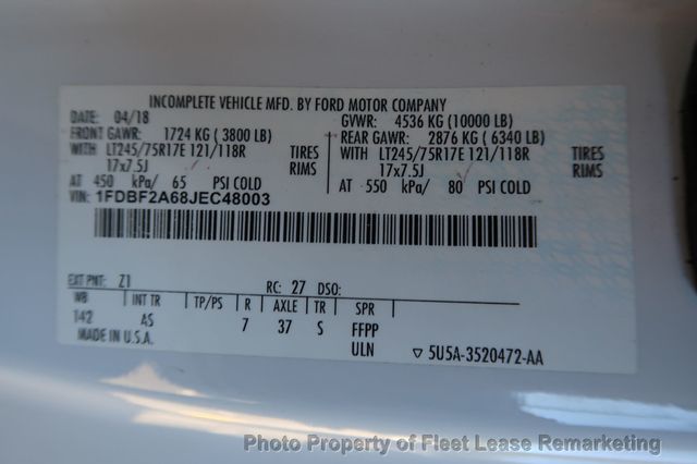 2018 Ford Super Duty F-250 SRW F250SD 2WD Reg Cab 9' Alum Flatbed - 22939549 - 13