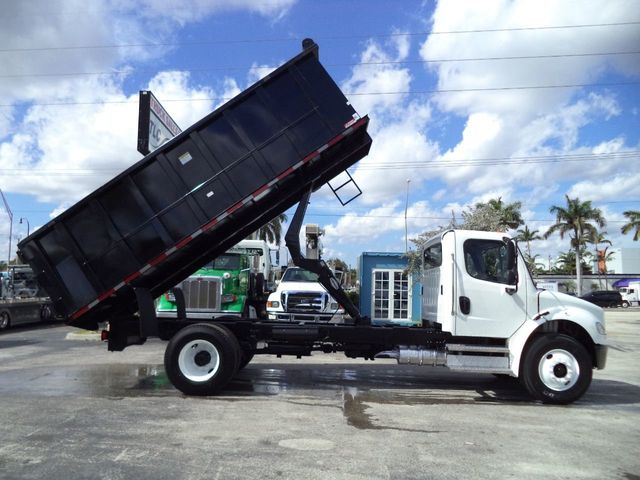 2018 Freightliner Business Class M2 106 w/ New 18ft Steel Trash Dump Body Landscape Dump Truck - 22323092 - 20