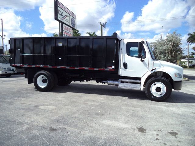 2018 Freightliner Business Class M2 106 w/ New 18ft Steel Trash Dump Body Landscape Dump Truck - 22323092 - 7