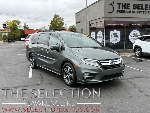 2018 Honda Odyssey TOURING W/ DVD PLAYER, BLIND SPOT, & ADAPTIVE CRUISE/LANE KEEP - 22934858 - 0