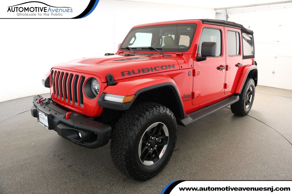 2018 Jeep Wrangler Unlimited Rubicon 4x4 with Leather Bucket Seats & Electronic Infotainment - 22924061 | Video 1