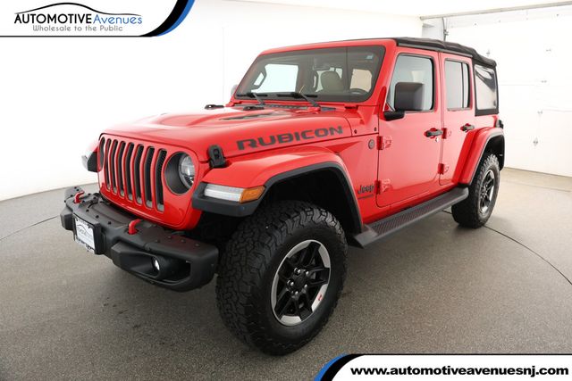 2018 Jeep Wrangler Unlimited Rubicon 4x4 with Leather Bucket Seats & Electronic Infotainment - 22924061 - 0
