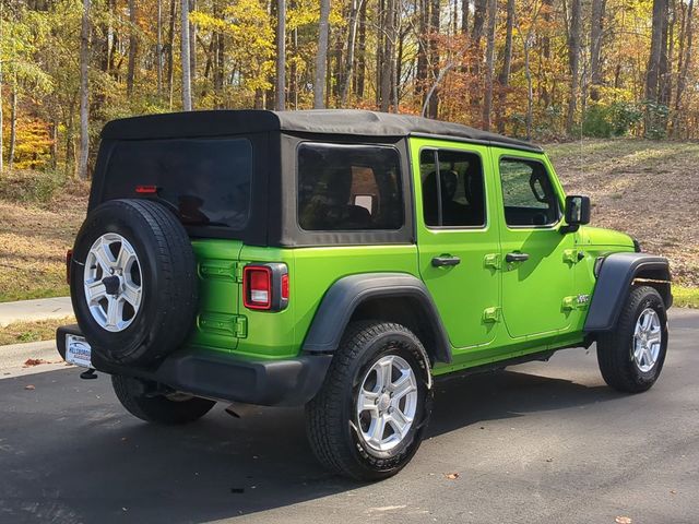2018 Jeep Wrangler Unlimited Sport S 4x4 - 22803450 - 4