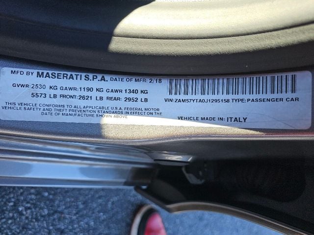 2018 Maserati Ghibli S Q4 3.0L - 22934203 - 34