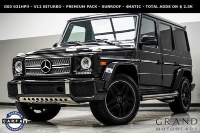 2018 Mercedes-Benz G-Class