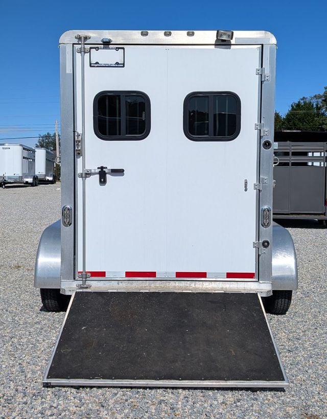 2018 Shadow 2 Horse Slant with Drop Feed Windows & Ramp  - 22936505 - 4