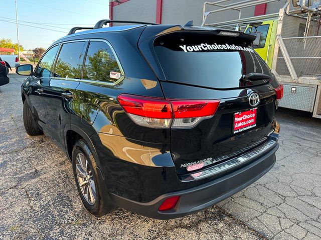2018 Toyota Highlander XLE V6 AWD - 22916533 - 2