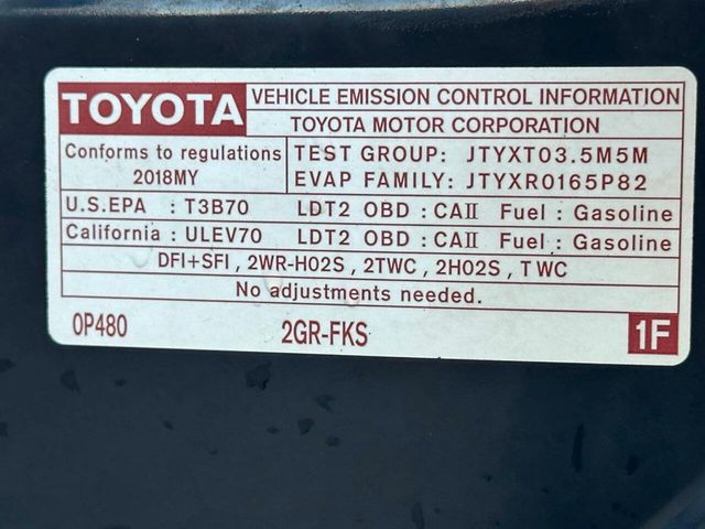 2018 Toyota Highlander XLE V6 AWD - 22916533 - 42