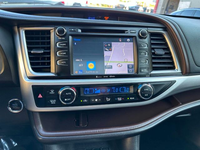 2018 Toyota Highlander XLE V6 AWD - 22916533 - 50