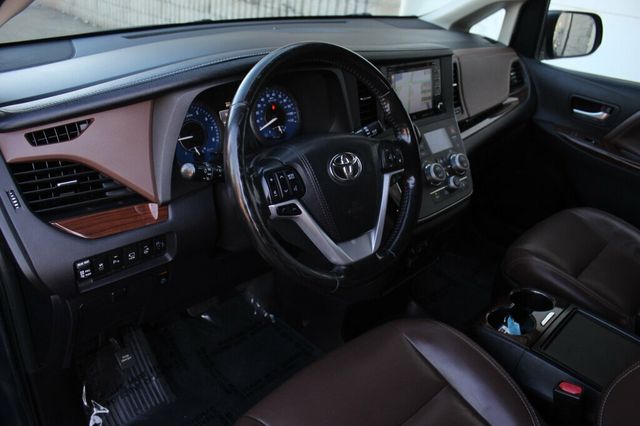 2018 Toyota Sienna AWD LIMITED PREMIUM W/ NAVIGATION, REAR DVD, LEATHER - 22895468 - 24