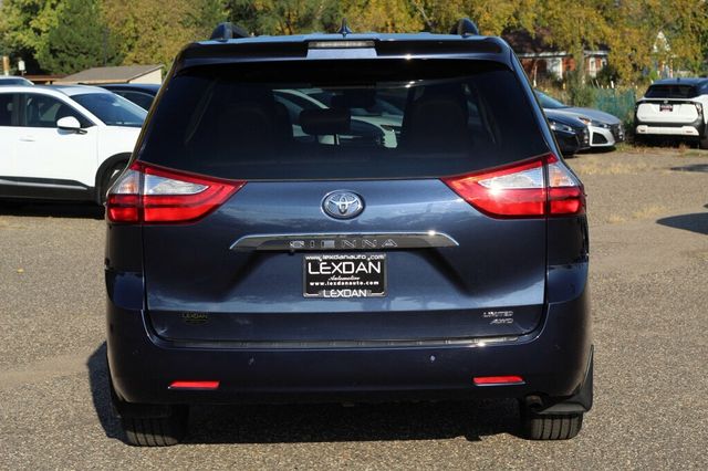 2018 Toyota Sienna AWD LIMITED PREMIUM W/ NAVIGATION, REAR DVD, LEATHER - 22895468 - 4