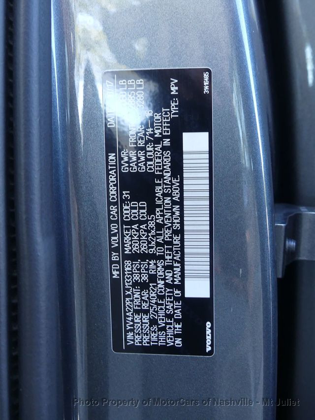 2018 Volvo XC90 T6 AWD 7-Passenger Inscription - 22932094 - 55