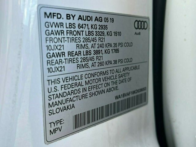 2019 Audi Q8 3.0 TFSI Premium Plus - 22752029 - 54