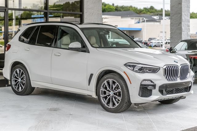 2019 BMW X5 X5 40i X DRIVE M SPORT WHITE ON TAN NAV PANO ROOF BLUETOOTH  - 22402873 - 3