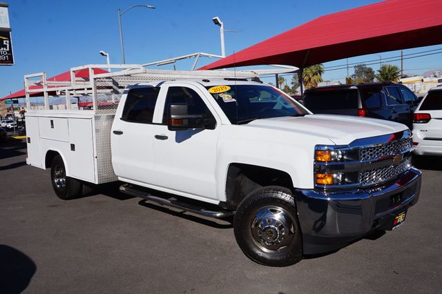 2019 Chevrolet Silverado 3500HD CC UTILITY DUALLY WORK TRUCK,ROOF RACK,CARGO RACKS, UTILITY STORAGE - 22933569 - 1