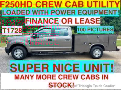 2019 Ford F250HD CREW CAB UTILITY! SUPER NICE UNIT!