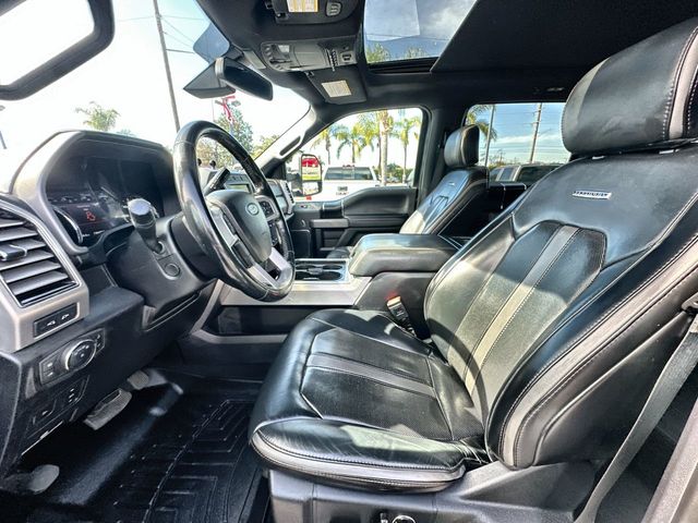2019 Ford F450 Super Duty Crew Cab PLATINUM DUALLY 4X4 NAV BACK UP CAM SUPER CLEAN - 22321326 - 10