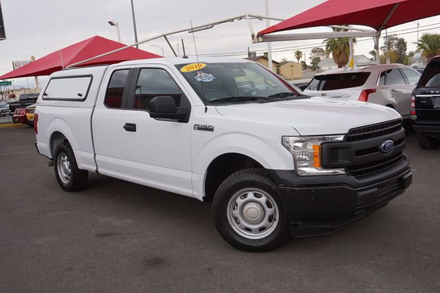 2019 Ford F-150 XL, CAMPER BED SHELL, PULL OUT UTILITY PLATFORM, LEATHER - 22930708 - 1