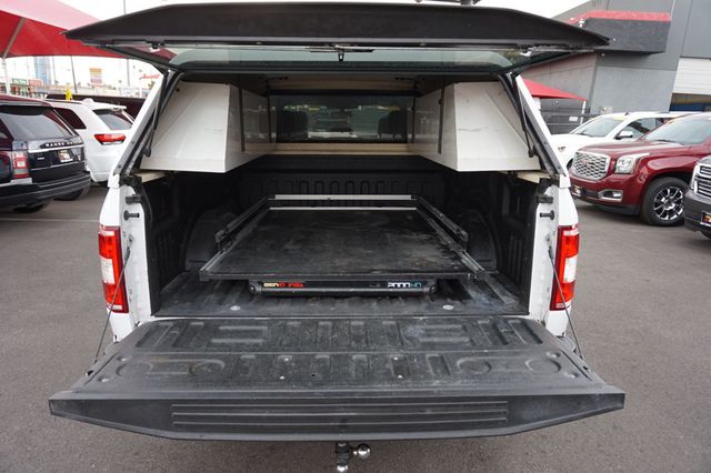 2019 Ford F-150 XL, CAMPER BED SHELL, PULL OUT UTILITY PLATFORM, LEATHER - 22930708 - 7