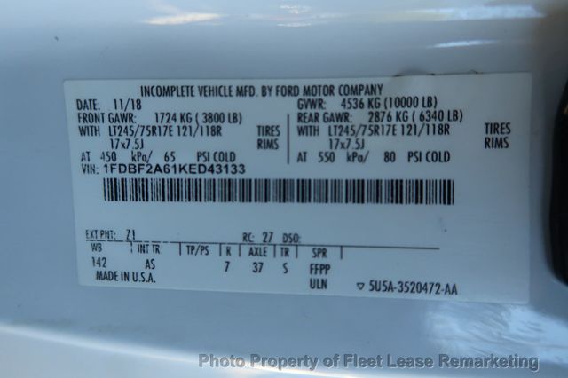 2019 Ford Super Duty F-250 SRW F250SD 2WD Reg Cab 9' Alum Flatbed - 22936779 - 13