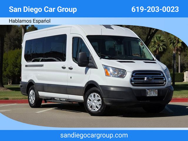 2019 Ford Transit Passenger Wagon T-350 148" Med Roof XLT Sliding RH Dr - 22939773 - 0
