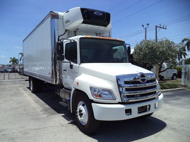 2019 HINO 268A w/ 26ft Refrigerated Box Truck Carrier Supra 860 Reefer - 22874511 - 4