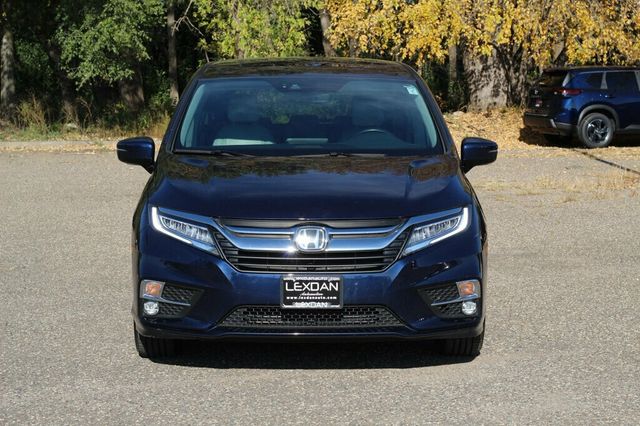 2019 Honda Odyssey ONE OWNER ELITE W/ NAVIGATION, LEATHER, DVD PLAYER, RES.  - 22934697 - 3
