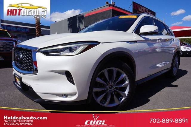 2019 INFINITI QX50 QX50 ESSENTIAL, PREMIUM WHEELS, PANO MOON ROOF, LEATHER SEATS - 22933572 - 0