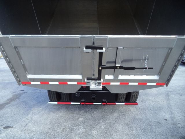 2019 International 4300 w/ New 16ft Aluminum Chipper Truck Landscape Dump Body - 22724574 - 26