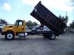 2019 International 4300 w/ New 18ft Steel Trash Dump Body Landscape Dump - 22824405 - 12