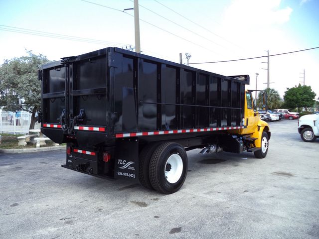 2019 International 4300 w/ New 18ft Steel Trash Dump Body Landscape Dump - 22824405 - 8