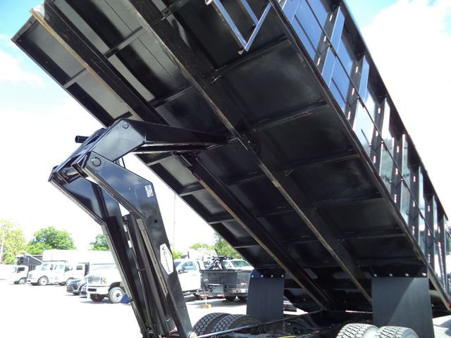 2019 International 4300 w/ New 18ft Steel Trash Dump Body Landscape Dump Truck - 22882289 - 29