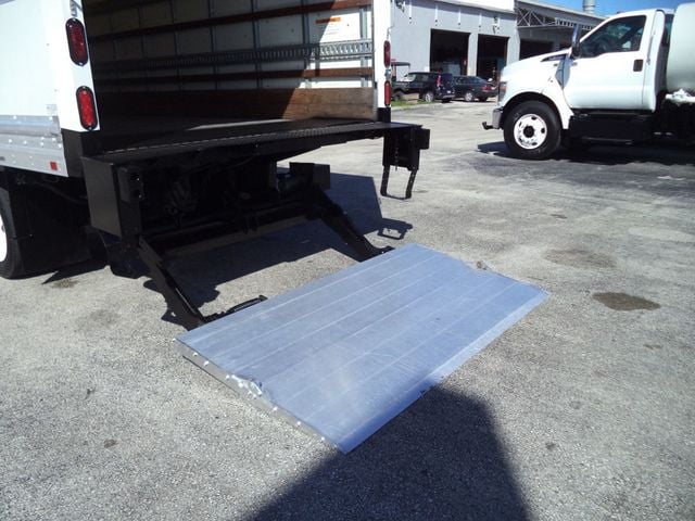 2019 Isuzu NPR HD With 16ft Box Truck Dry Cargo Truck & Aluminum Liftgate - 22932253 - 16