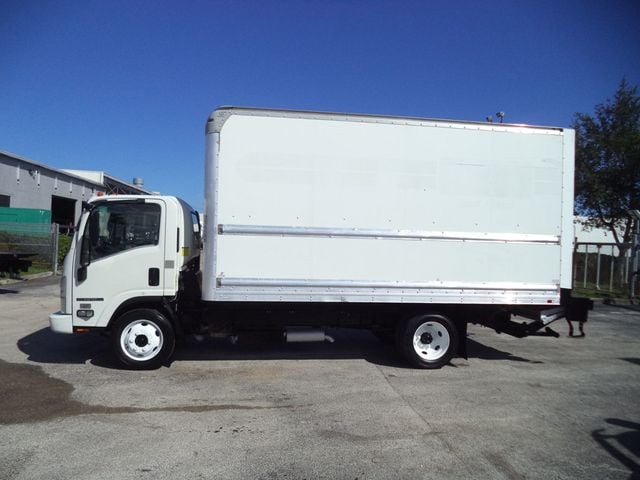 2019 Isuzu NPR HD With 16ft Box Truck Dry Cargo Truck & Aluminum Liftgate - 22932253 - 3