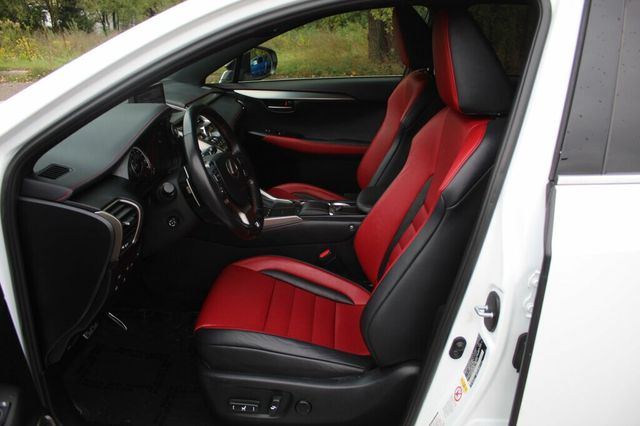 2019 Lexus NX F-SPORT PREMIUM W/ NAVIGATION, MOONROOF RED LEATHER - 22929399 - 20