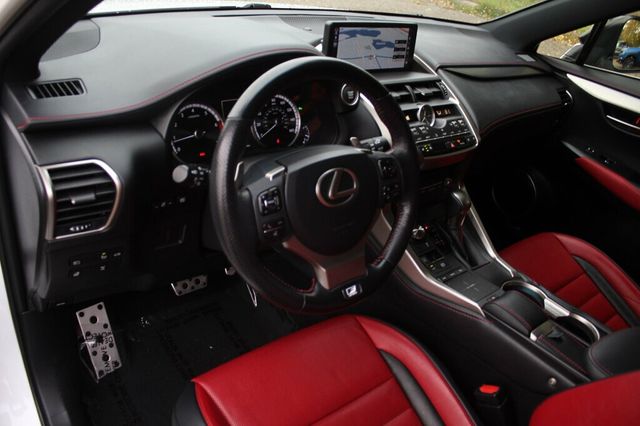 2019 Lexus NX F-SPORT PREMIUM W/ NAVIGATION, MOONROOF RED LEATHER - 22929399 - 22