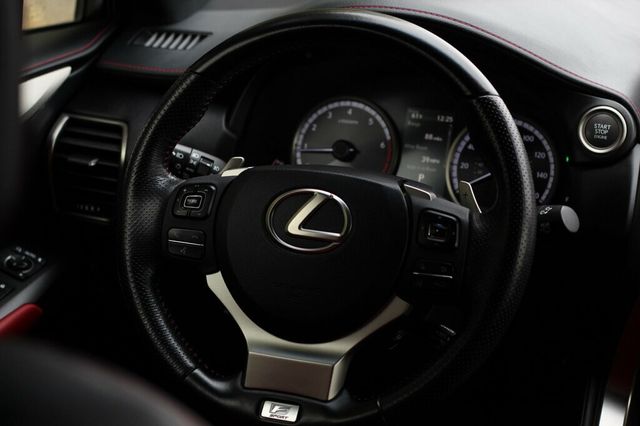 2019 Lexus NX F-SPORT PREMIUM W/ NAVIGATION, MOONROOF RED LEATHER - 22929399 - 25